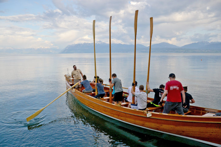 La barque du Sauvetage de Saint-Prex à nouveau à flot