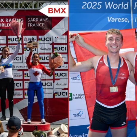 Ahumada et Claessens sur la plus haute marche du podium