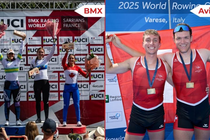 Ahumada et Claessens sur la plus haute marche du podium