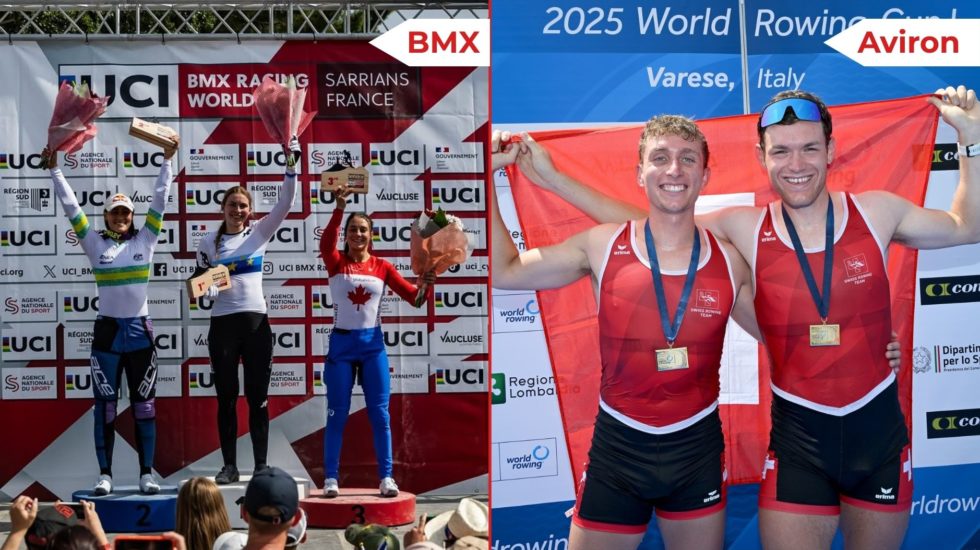 Ahumada et Claessens sur la plus haute marche du podium