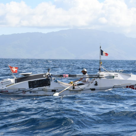 Louis Margot de retour sur le Pacifique