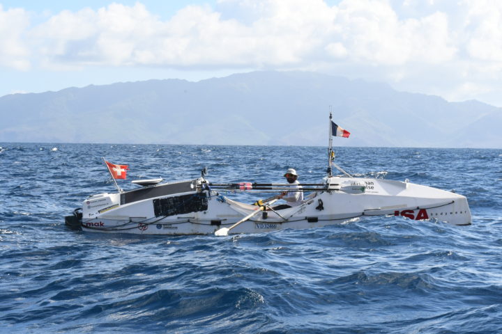 Louis Margot de retour sur le Pacifique