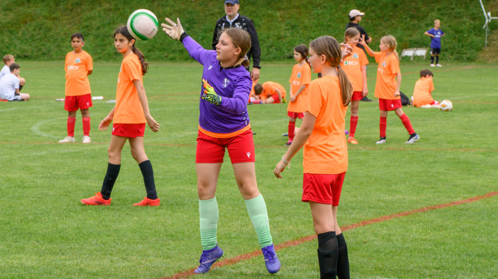 Un camp de foot réservé aux filles et à la découverte