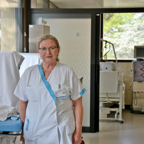 Cette infirmière de l’EHC voit sa carrière saluée d’une Flamme d’honneur