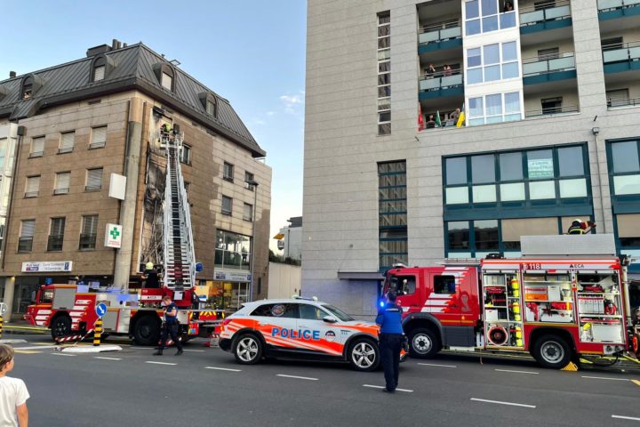 Incendie à Morges 