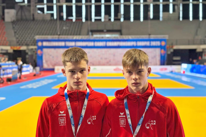 Silvano et Timeo Cori en jeunes olympiens