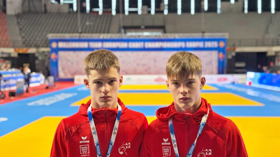 Silvano et Timeo Cori en jeunes olympiens