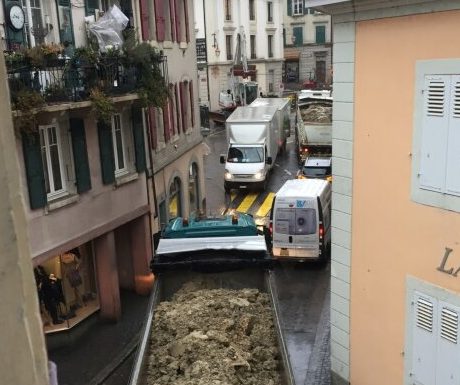 Aubonne veut interdire les poids lourds dans son bourg