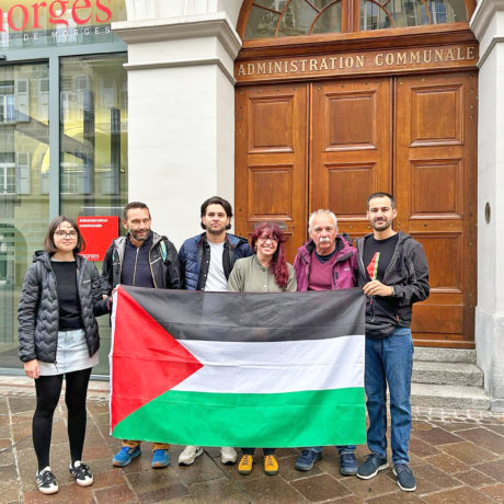 À Morges, un millier de signatures pour Gaza