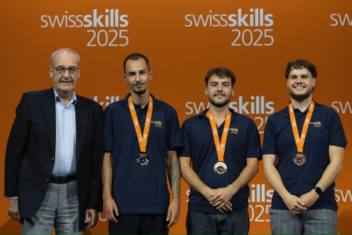 Des médaillés du district aux SwissSkills