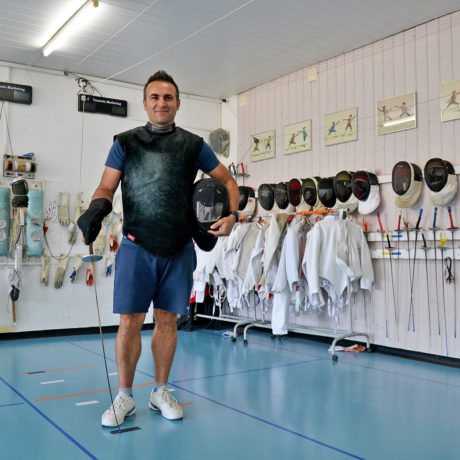 Avec Victor Ebrahimi, les escrimeurs de Morges ont trouvé leur nouveau mentor