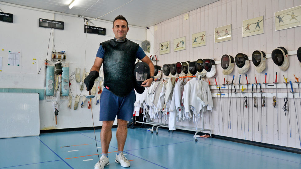 Avec Victor Ebrahimi, les escrimeurs de Morges ont trouvé leur nouveau mentor