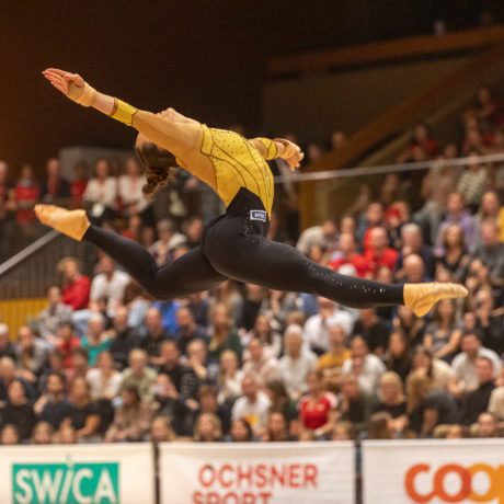 Champions et championnes de la gym réunis à Morges