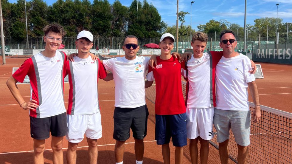 Le Tennis Club Morges remporte les interclubs juniors