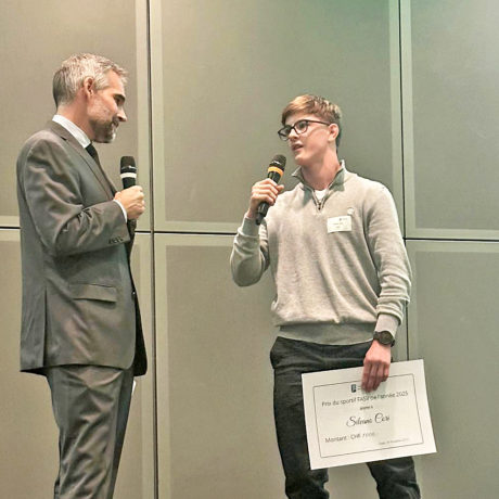 Le judoka Silvano Cori a reçu un prix inédit