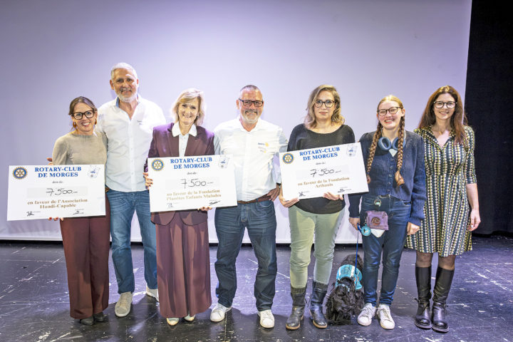 Kiwanis et Rotary très généreux