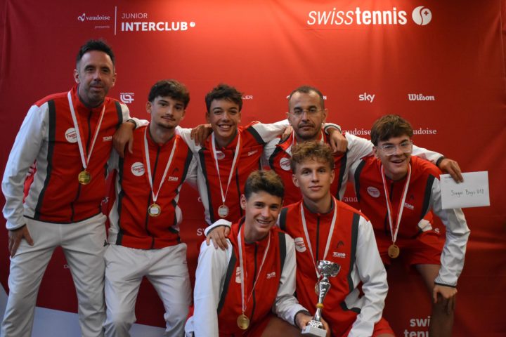Le Tennis Club Morges champion suisse juniors!