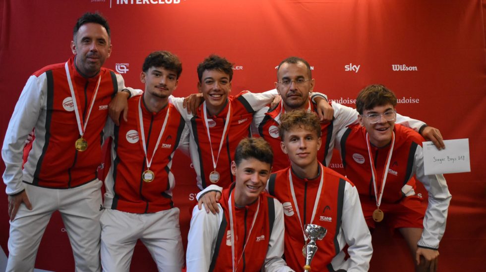 Le Tennis Club Morges champion suisse juniors!