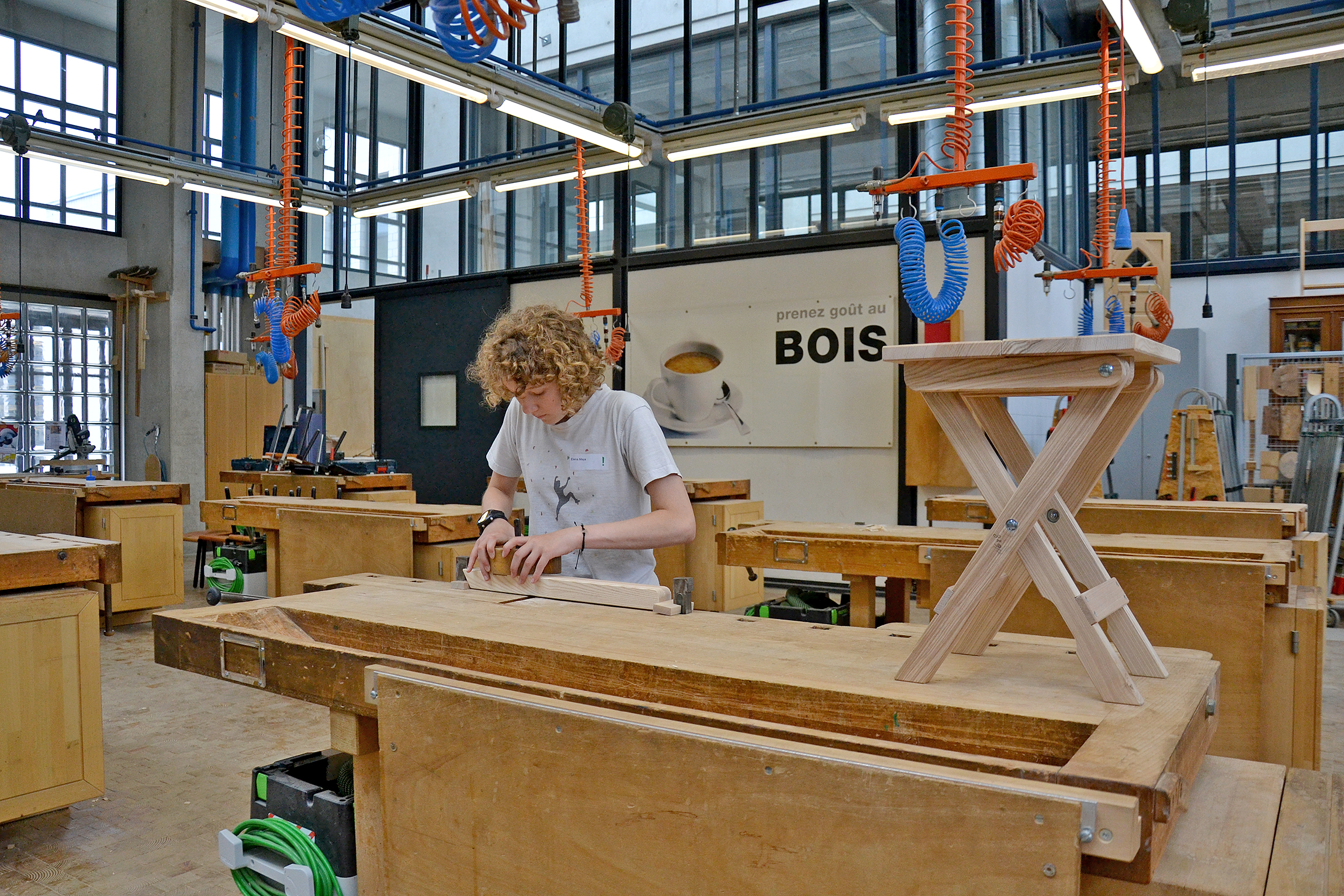 20% des élèves vaudois choisissent l’apprentissage. 

Photo: Rutschmann