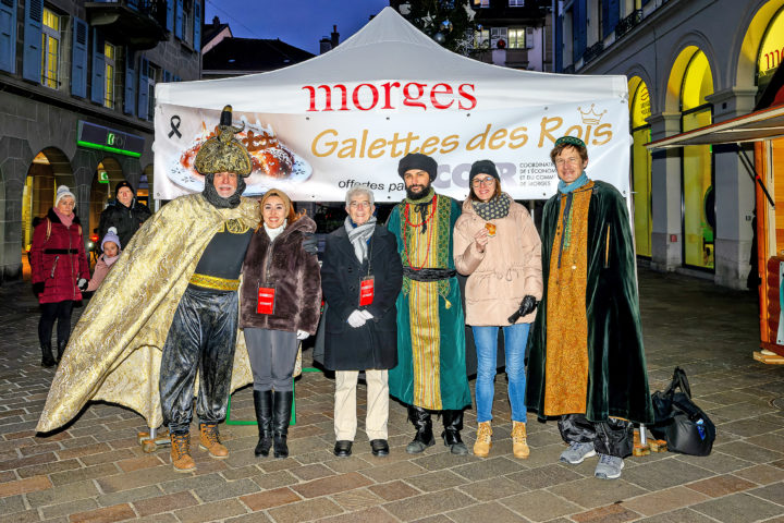 À Morges, des galettes gratuites pour attirer le chaland