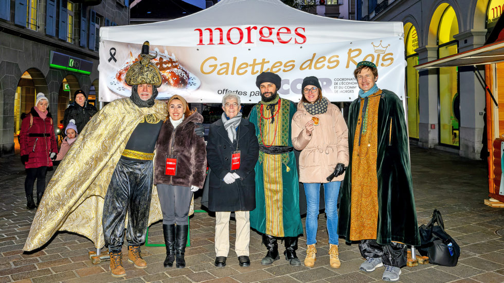À Morges, des galettes gratuites pour attirer le chaland