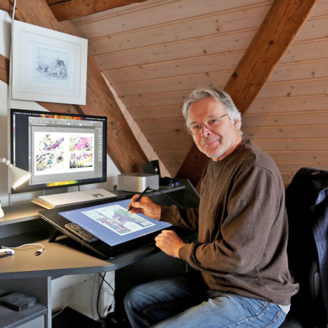 Yves Schaefer se rêve dans la bande dessinée