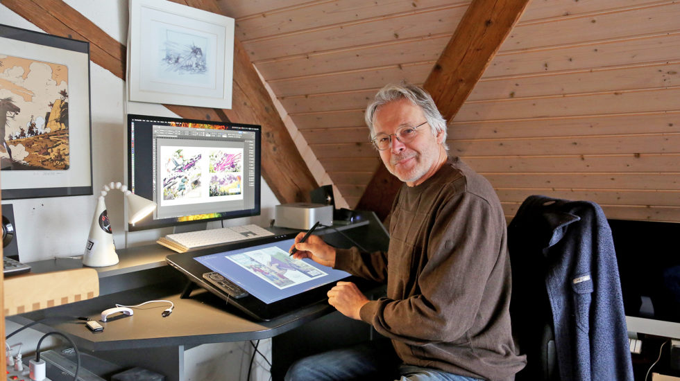 Yves Schaefer se rêve dans la bande dessinée