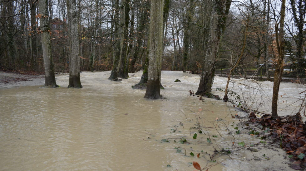 Après les fortes pluies, la Morges a débordé par endroits