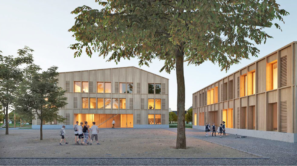 Le Conseil d'Echandens donne son feu vert au complexe scolaire à 46 millions