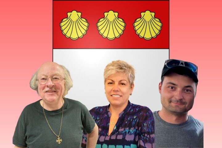 De g. à d.: Jean-Bernard Aquillon, Graziella Clément et Christophe Guignard