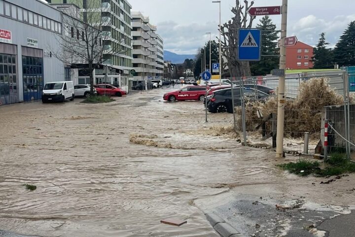 Une inondation XXL a perturbé Bussigny et alentours