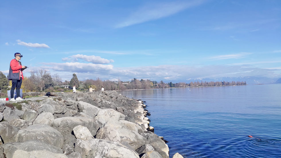 Un poisson-robot testé dans le port du Bief