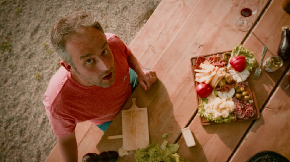 Simon Romang rit du terroir avec gourmandise