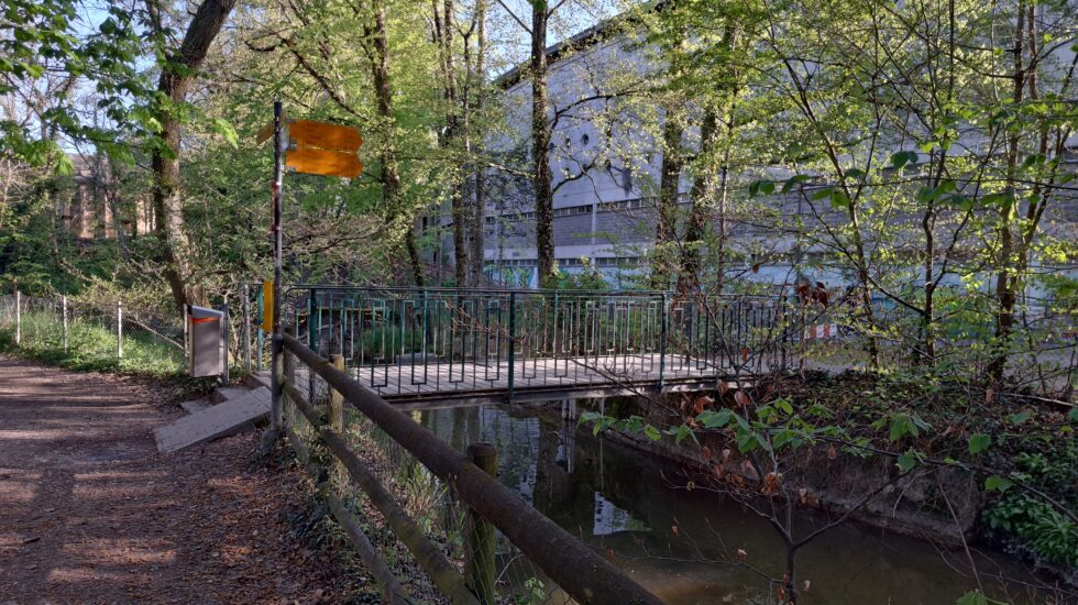 Passerelle à l’étude du côté de Morges