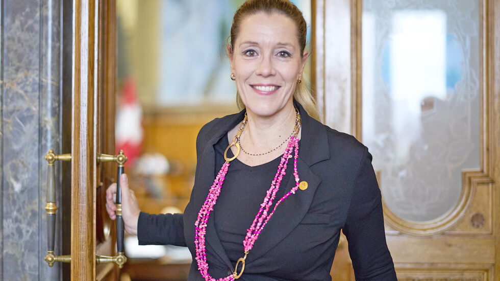 À Berne, Isabelle Chappuis s’épanouit en trait d’union