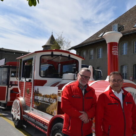 Au volant du Petit Train morgien