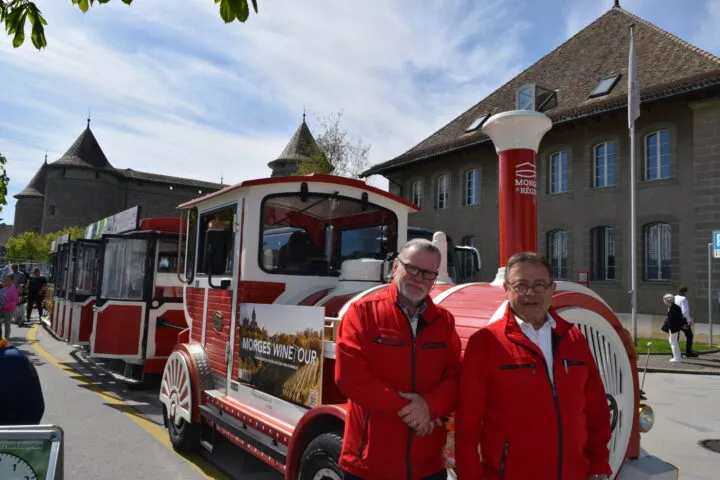 Au volant du Petit Train morgien