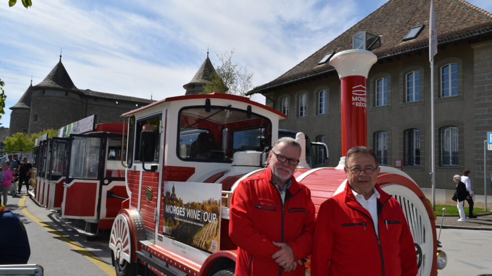 Au volant du Petit Train morgien
