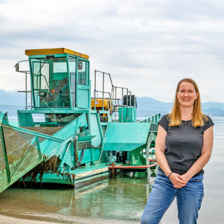 Une nouvelle faucardeuse en grande pompe à Morges