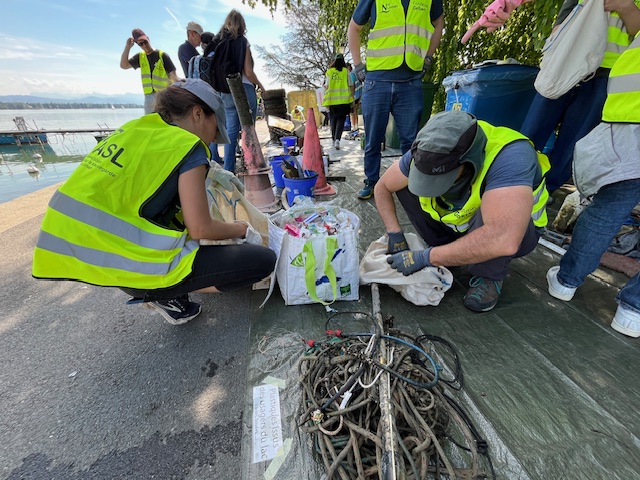 141 kilos de déchets récoltés à Morges