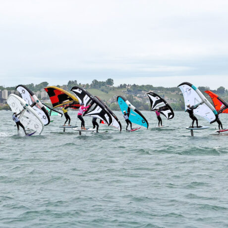 Une première enthousiasmante pour la Wing Foil Race du CNM