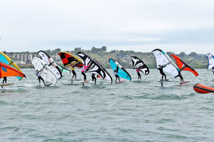 Une première enthousiasmante pour la Wing Foil Race du CNM