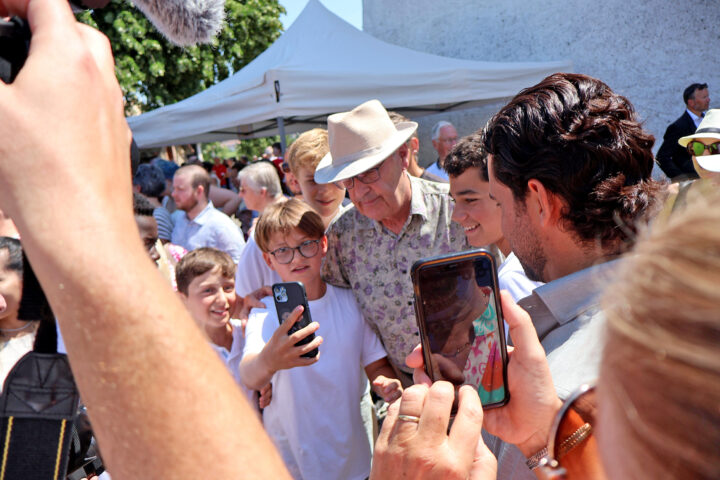 Aubonne en fête pour la visite du Conseil fédéral