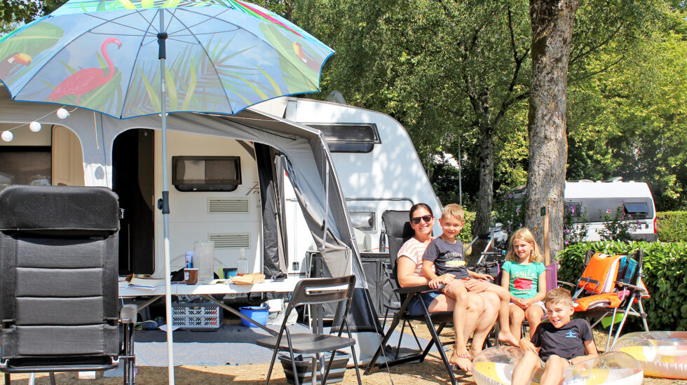Au camping de Morges, on cherche la fraîcheur