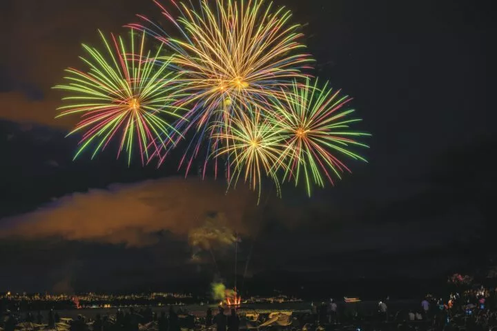 Feux d’artifice et feux en plein air interdits