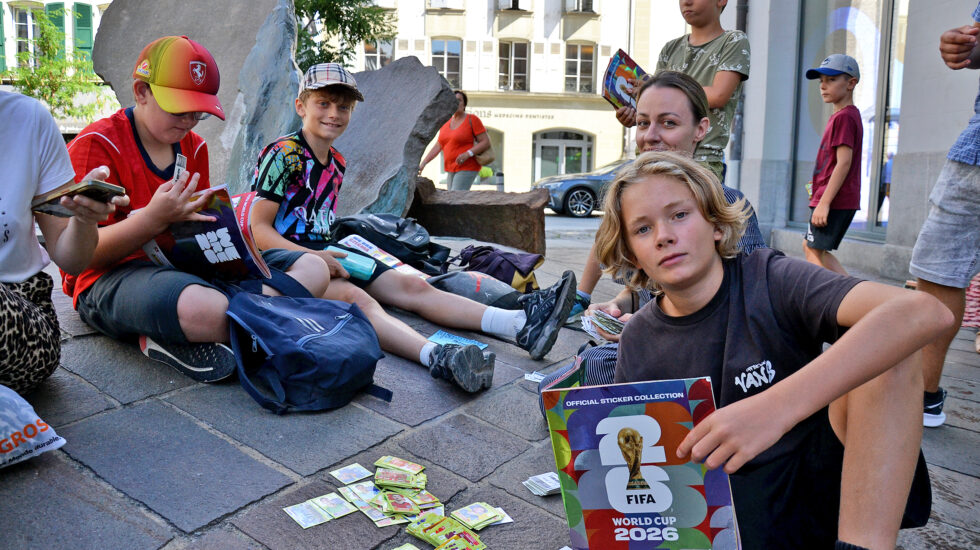 À Morges, la ferveur des cartes Panini gagne les plus jeunes