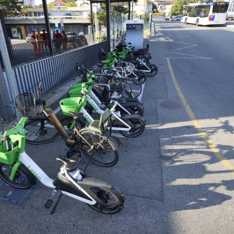 Une flotte de vélos encore en rodage