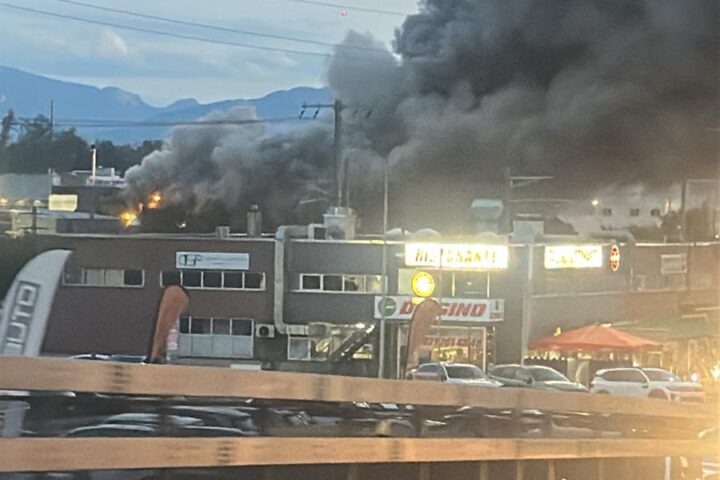 Le week-end sportif perturbé par l&rsquo;incendie