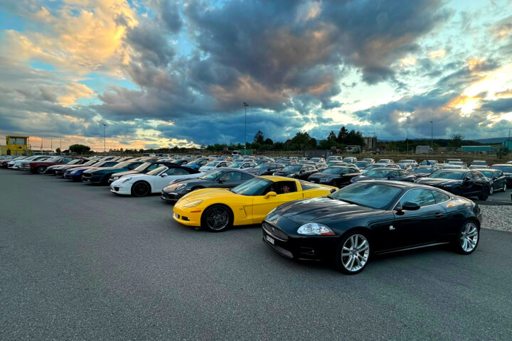 Les amateurs de ciné drive-in ont répondu présents. Photo: TCS Vaud