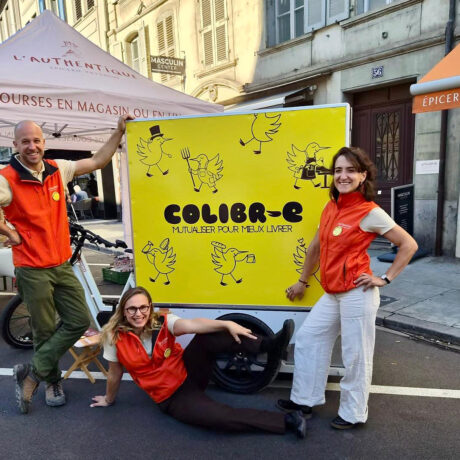 Un service de livraison à vélo pour les commerces de proximité